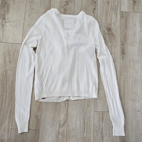 Hollister Sweater, Size L, Off White/Cream - Picture 5 of 9